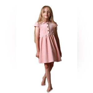 Tiny Tribe Australia Dress soft Velvet Dusty Pink
